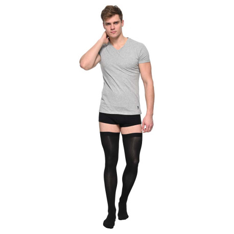 Чулки компрессионные Soloventex Comfort, 2 класс, мужские, закрытый носок, черные, арт. 421-231-3